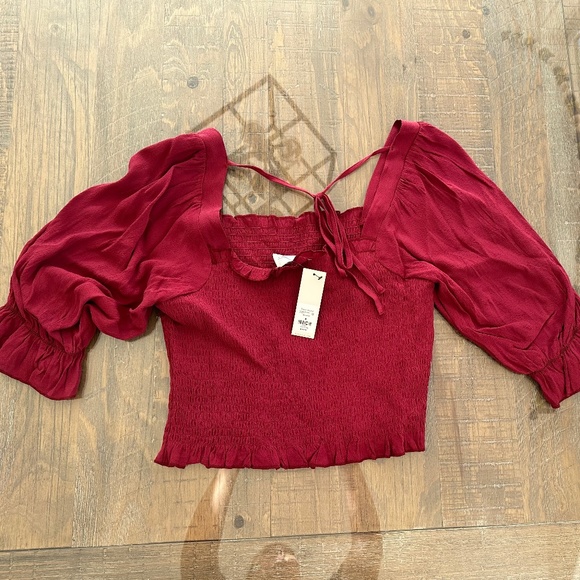 Brand New Jun & Ivy peasant style top size M - Picture 2 of 3